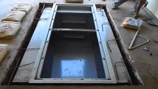 How To Install Install Garage Storm Shelters by Smart Shelters Tornado Shelters [upl. by Tomasina872]