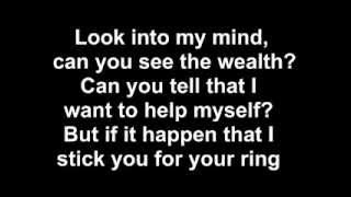 Bounty Killer  look into my eyes Lyrics [upl. by Htenaj]