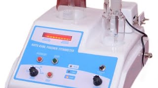 Use to Calibration of Systonic Auto Karl fischer Titrator S971 Part2 [upl. by Notyarb]