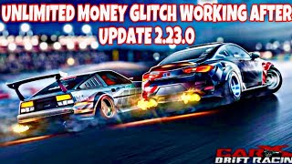 CarX Drift  UNLIMITED MONEY GLITCH WORKING AFTER UPDATE 2230 [upl. by Anairol]