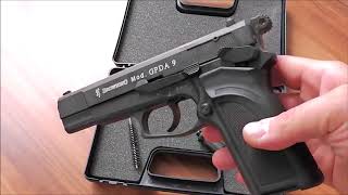 Browning GPDA9 quotimprovedquot  9mmPAK  Schreckschusspistole Review  PTB772 [upl. by Outlaw418]