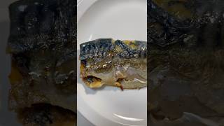 Grillet ren norsk makrell ノルウェー産クリーンサバ焼き Grilled Norwegian mackerel asmr mukbang mackerel サバ 焼き [upl. by Ymor]