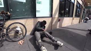 San Francisco Tenderloin is the most dangerous area  homeless people and crime [upl. by Lauryn]