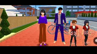 A great competition is taking place on the cycle race😱❣️👍sakura sakuraschoolsimulator viralvideo [upl. by Kalina324]