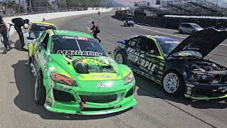 Formula Drift Irwindale Speedway 2024 top 32 practice pro lineup  KMR [upl. by Ashlie633]