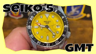 Seiko 5 GMT a week on TheBigWrist [upl. by Rip]