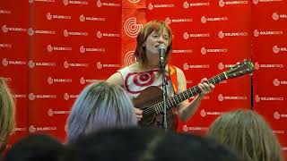 Orla Gartland  Simple acoustic clip Golden Discs Dublin  October 2024 [upl. by Enetsuj516]