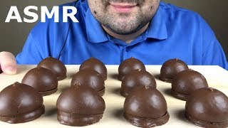 ASMR CHOCOLATE COVERED MARSHMALLOWS CAKES Soft Eating Sounds Mukbang NO TALKING [upl. by Goeselt]