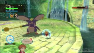 Ni No Kuni Hickory Dock Boss Fight [upl. by Yesmar]