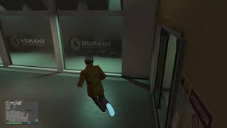 NEW teleport to Humane Labs interior GTA online [upl. by Mcconnell912]