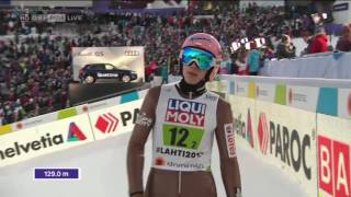 Dawid Kubacki WM  Lahti 2017 129m [upl. by Boaten]