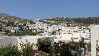 Beautiful and Historical Lefkes village at Paros Island Greece ParosIsland Lefkes [upl. by Rockafellow]