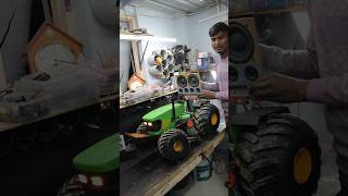 Making rc John Deere tractor  bluetooth dj system 👑👑rkg [upl. by Jordain511]