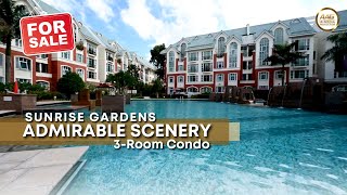 Singapore Condo Property Home Tour  Sunrise Gardens  3 Bedroom 1270 sqft by Clarence Chiong [upl. by Rebhun]