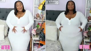 I FOUND THE BEST AFFORDABLE SHAPEWEAR ON AMAZON  PlUS SIZE SHAPEWEAR HAUL [upl. by Aelsel]