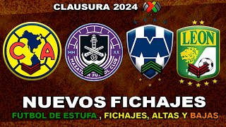 ✅ NUEVOS FICHAJES CONFIRMADOS LIGA MX CL2024  CABECITA A MONTERREY ÉRICK AGUIRRE AL AMÉRICA [upl. by Kavita]