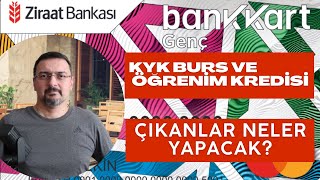 KYK BURS VE ÖĞRENİM KREDİSİ ÇIKANLAR NELER YAPACAKLAR GSB BURS [upl. by Lap]