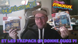 Ouverture Tripack Pokemon étincelles déferlantes [upl. by Sivahc]