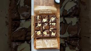 Cheesecake brownies recipe asmr cr iramsfoodstory on IG youtubeshorts food dessertblogger shorts [upl. by Ylrad]