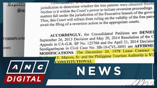 PH Supreme Court junks petitions by Marcos family over Paoay Ilocos Norte properties  ANC [upl. by Fronniah437]