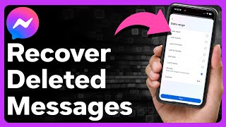 How To Recover Deleted Messages In Messenger [upl. by Jaban]