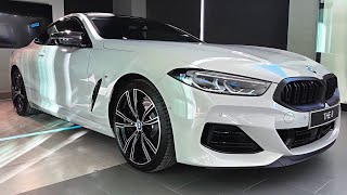 Walkaround the New 2024 8Series BMW M850i Sport Coupe interior and Exterior [upl. by Gerry760]