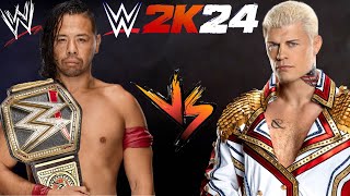 Nakamura vs Cody Rhodes [upl. by Ahsiema861]