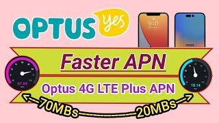 OPTUS Australia Fast Speed APN Settings  Optus 4G LTE internet [upl. by Cecilla764]