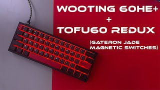 Building The FASTEST Keyboard Wooting module  Tofu60 Redux  Gateron Magnetic Jades [upl. by Marjy933]