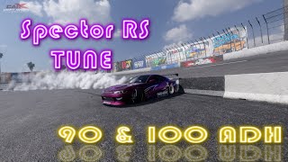 CarX Drift Racing 90 AND 100 ADH  Best Spector RS  S15 Ultimate Drift Setup XBOX [upl. by Ashti836]