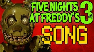 Five Nights At Freddys 3 Song quotFollow Mequot FNAF Official Lyric Video [upl. by Enotna]