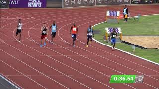 Onkabetse NKOBOLO wins Mens 400m A Race [upl. by Twyla678]