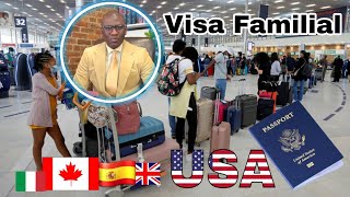 USA immigration Visa Familial Aux USA CireCamara [upl. by Waltner]