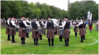 Cullybackey Pipe Band WPBC 2022 [upl. by Yelime]