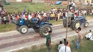 Farmtrac 3630 Vs Sonalika मैं हुई Touchan  Tractor की हुई Touchan खोब्बापुर में  Full Watch [upl. by Inahteb]