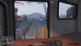 Famous TRAIN SCENE cluckin bell GTA [upl. by Shani925]