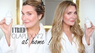 OLAPLEX Nº2 AT HOME I TRIED IT AND HERE´S WHAT HAPPENED subtítulos en español [upl. by Ahsekat]