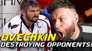 SOCCER FAN Reacts Ovechkin DESTROYING Opponents [upl. by Thorner857]