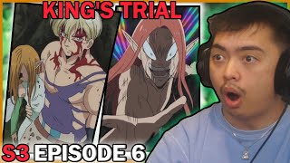 HOW GLOXINIA BECAME A COMMANDMENT  KINGS TRIAL  Seven Deadly Sins Season 3 Episode 6 Reaction [upl. by Giliane]