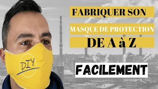 COMMENT FAIRE SON MASQUE DE PROTECTION [upl. by Neelyahs]