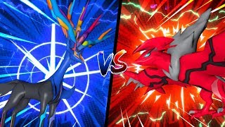 Minecraft YVELTAL VS XERNEAS   PokeSorte ‹ Ine › [upl. by Odnavres]