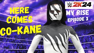 COKANE JOINS SMACKDOWN WWE 2K24 MYRISE [upl. by Carlye]