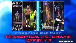 Free Fire Effects  Free fire shakes  Free fire cc amp transition pack part2 alightmotion effects [upl. by Diannne70]