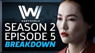 Westworld Breakdown Season 2 Episode 5 Akane No Mai [upl. by Anattar]