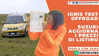 SUZUKI IGNIS TEST IN OFFROAD [upl. by Mureil214]