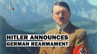 March 16 1935 Adolf Hitler Violates The Treaty Of Versailles  F Rewind [upl. by Eniamrehc793]