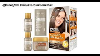 Kativa Brazilian Straightening Kit Review Is It Worth the Hype for Gorgeous Hair [upl. by Yahs]