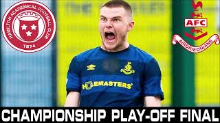 AIRDRIE PROMOTED HAMILTON GET RELEGATED ON PENS  CINCH CHAMPIONSHIP PLAYOFF FINAL  MATCH REVIEW [upl. by Georgeanne910]