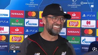 quotWelcome to Anfield Its not over yetquot Jurgen Klopp defiant despite loss to Ateltico in Madrid [upl. by Maurie578]