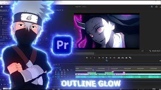 Outline glow  Premiere Pro Tutorial [upl. by Dichy]